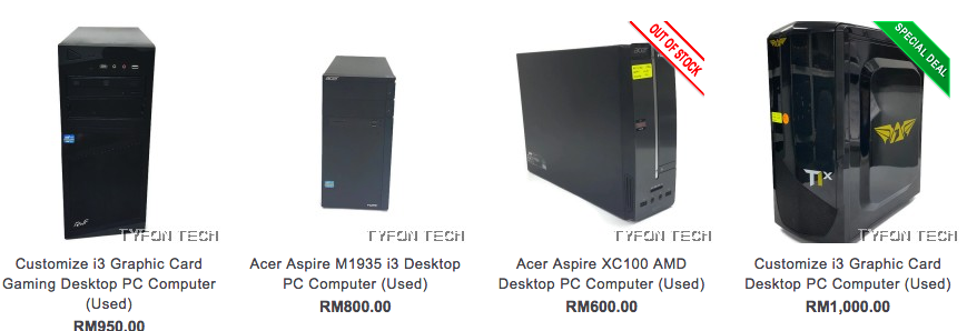 used pc malaysia